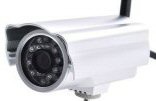 IP Camera for Websites integration with wide angle lens